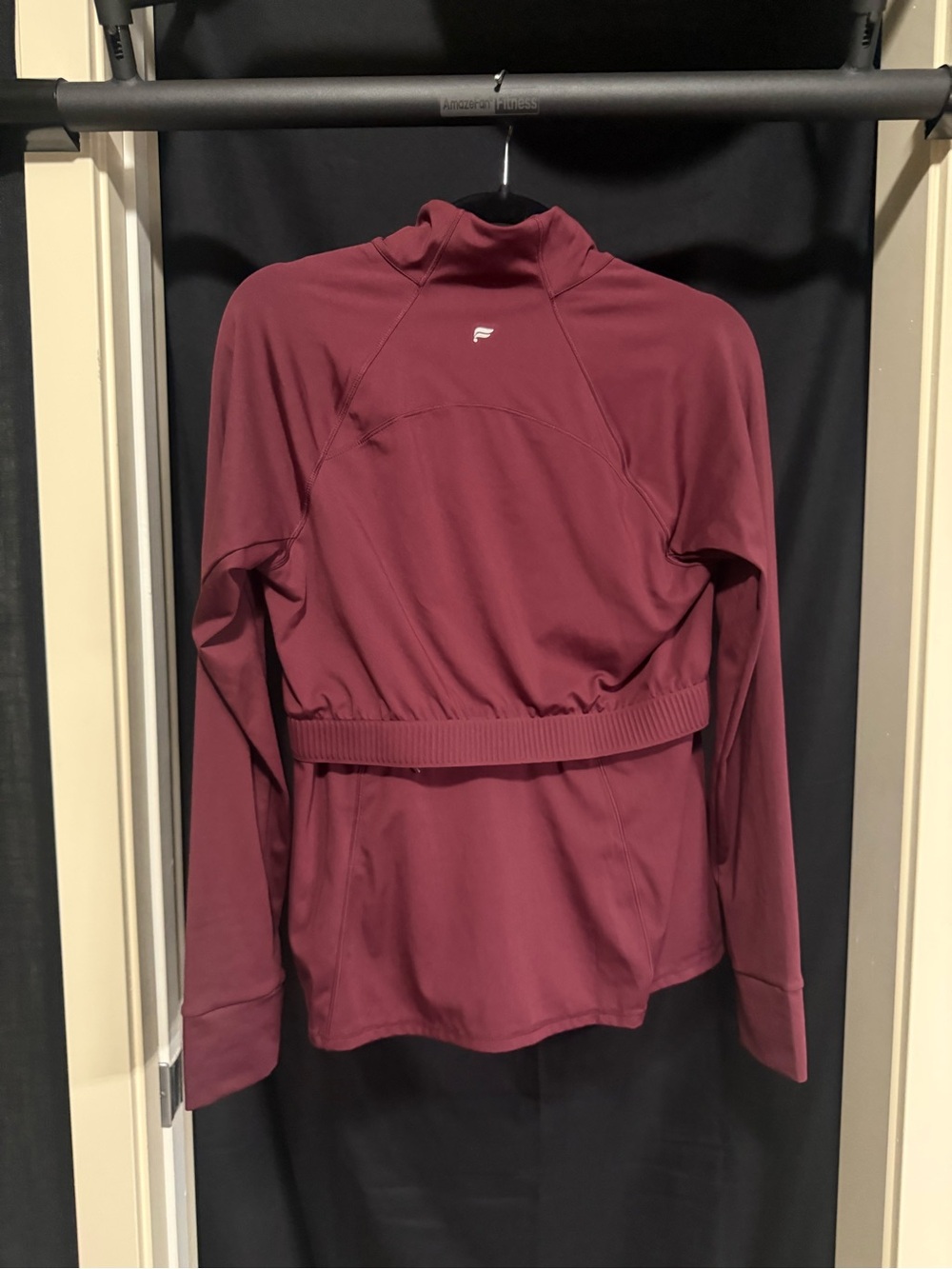 Fabletics Maroon Trinity Performance Jacket - Picture 5 of 7